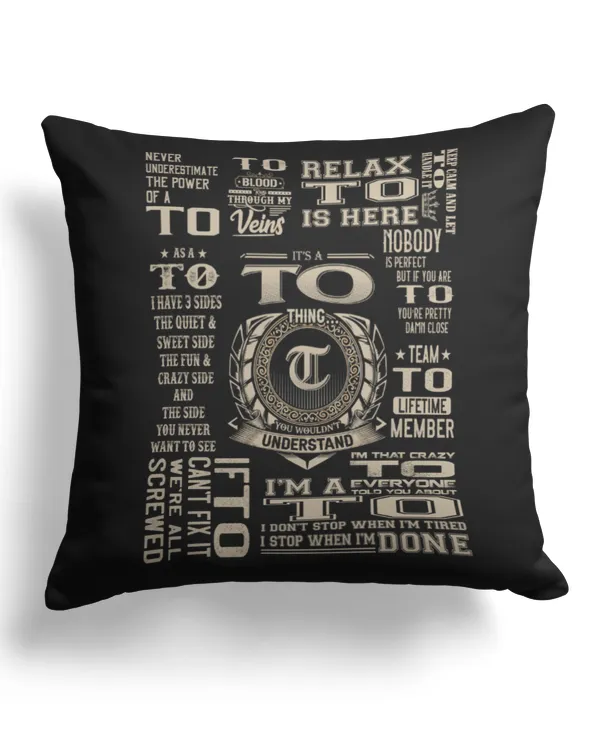 Cotton Drill Pillow (Dual Sided)