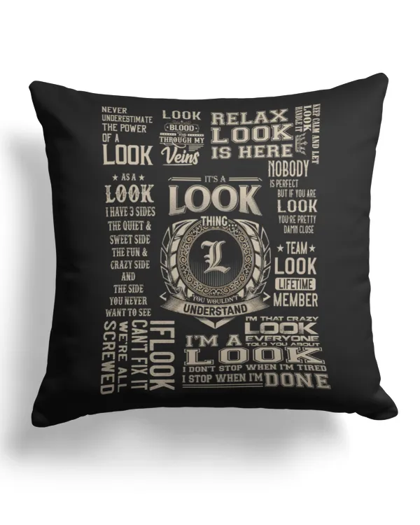 Cotton Drill Pillow (Dual Sided)