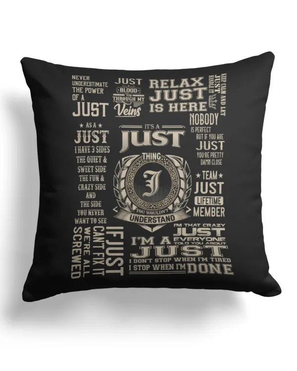 Cotton Drill Pillow (Dual Sided)