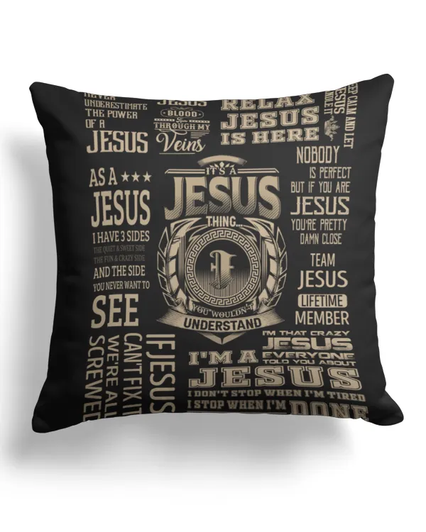 Cotton Drill Pillow (Dual Sided)