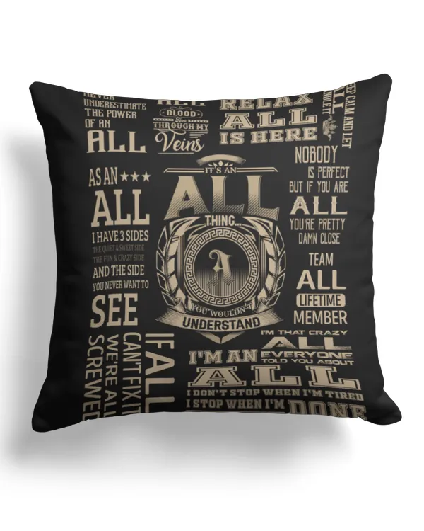 Cotton Drill Pillow (Dual Sided)