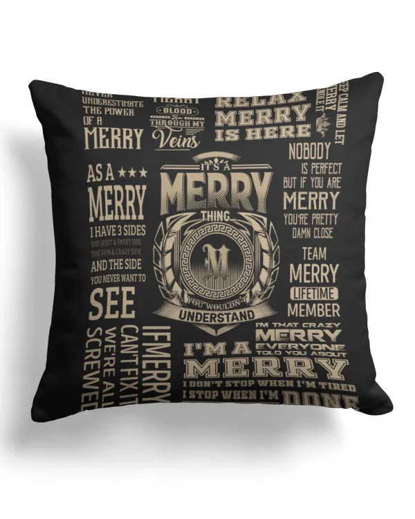 Cotton Drill Pillow (Dual Sided)