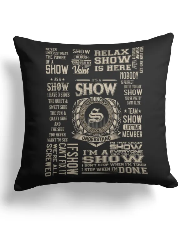 Cotton Drill Pillow (Dual Sided)