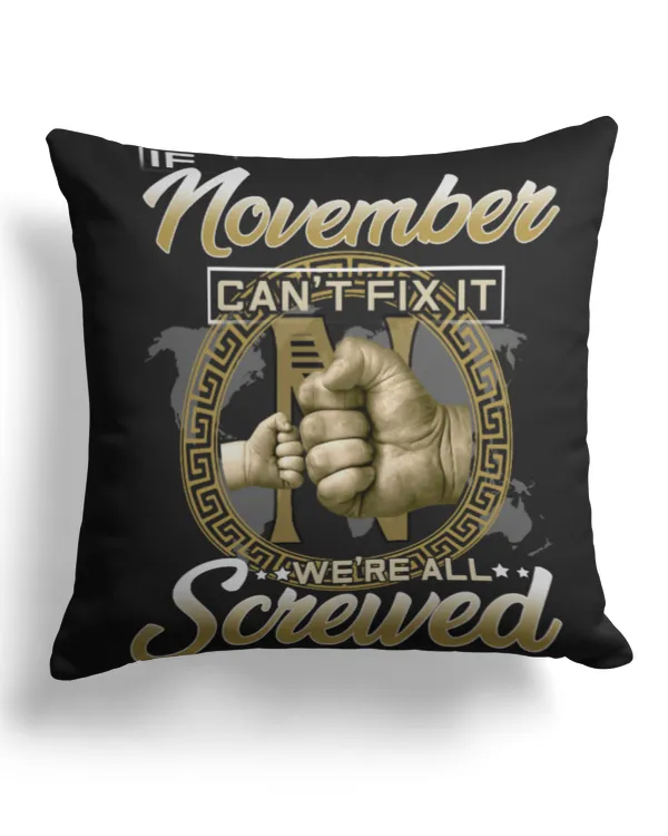Cotton Drill Pillow (Dual Sided)