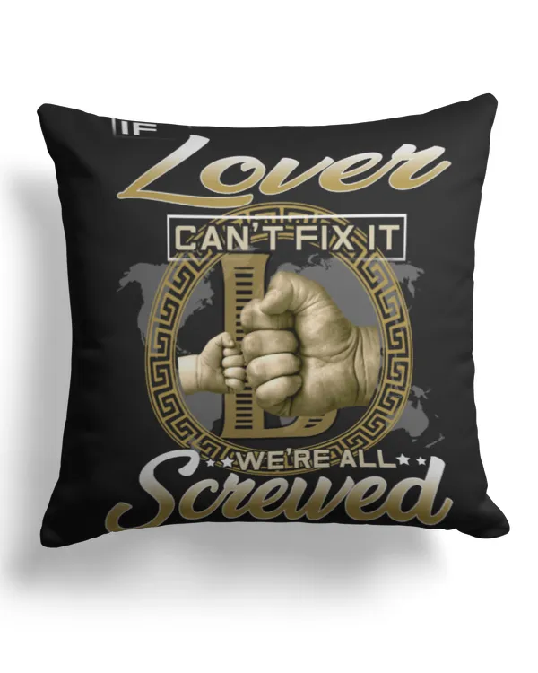 Cotton Drill Pillow (Dual Sided)