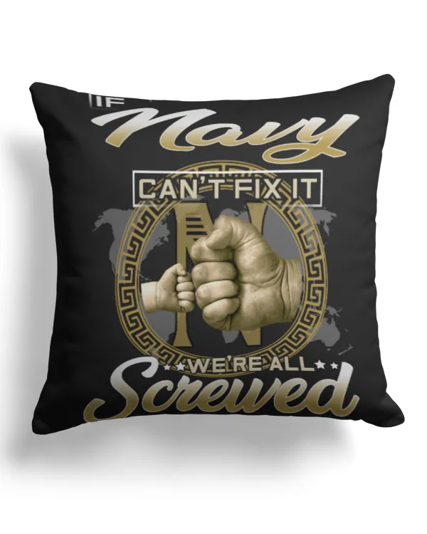 Cotton Drill Pillow (Dual Sided)