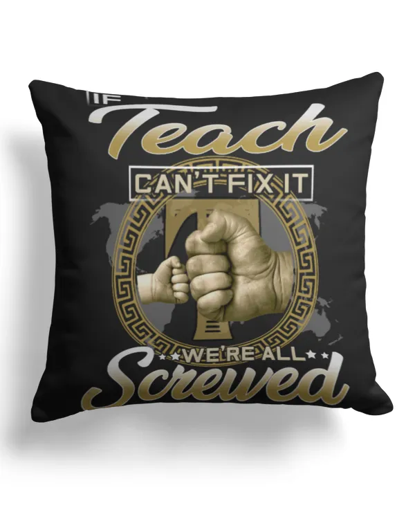 Cotton Drill Pillow (Dual Sided)