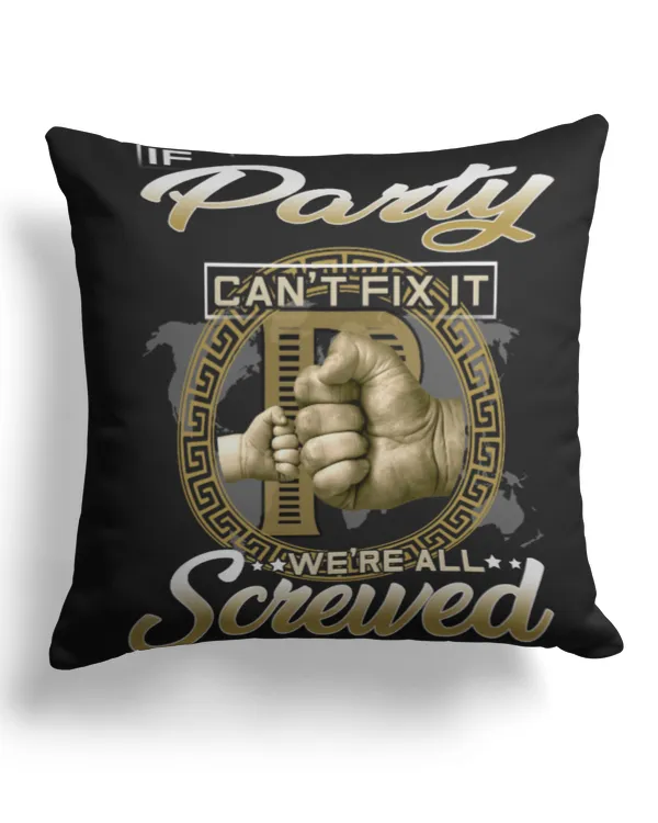 Cotton Drill Pillow (Dual Sided)