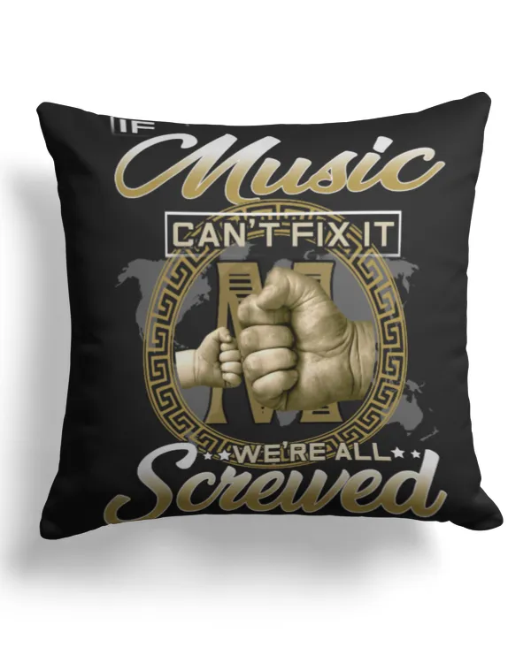 Cotton Drill Pillow (Dual Sided)