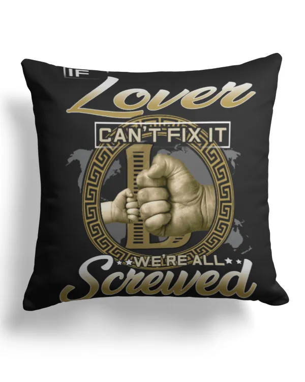 Cotton Drill Pillow (Dual Sided)