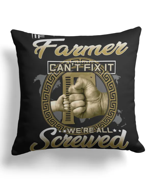 Cotton Drill Pillow (Dual Sided)