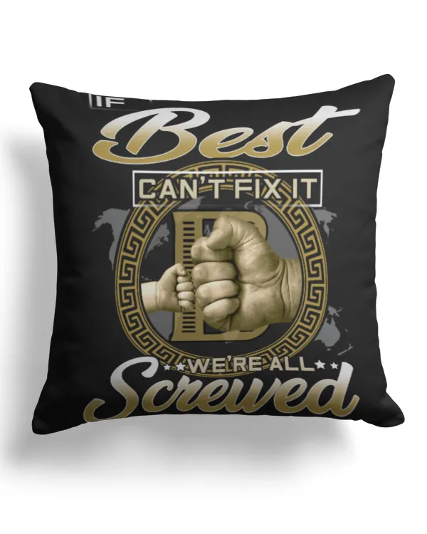 Cotton Drill Pillow (Dual Sided)