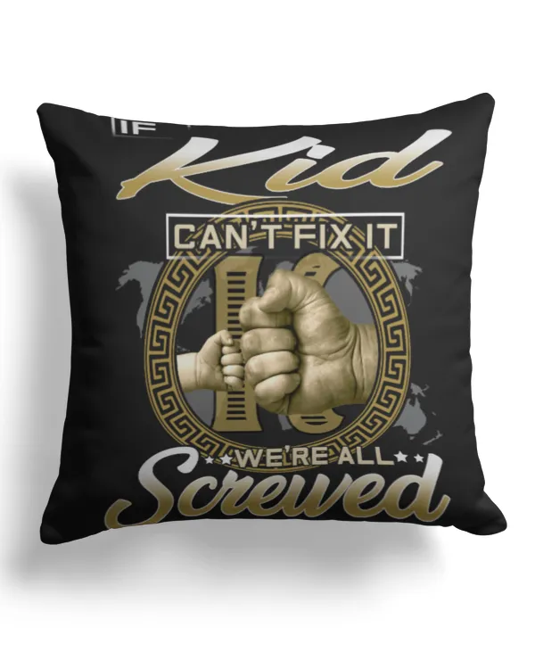 Cotton Drill Pillow (Dual Sided)