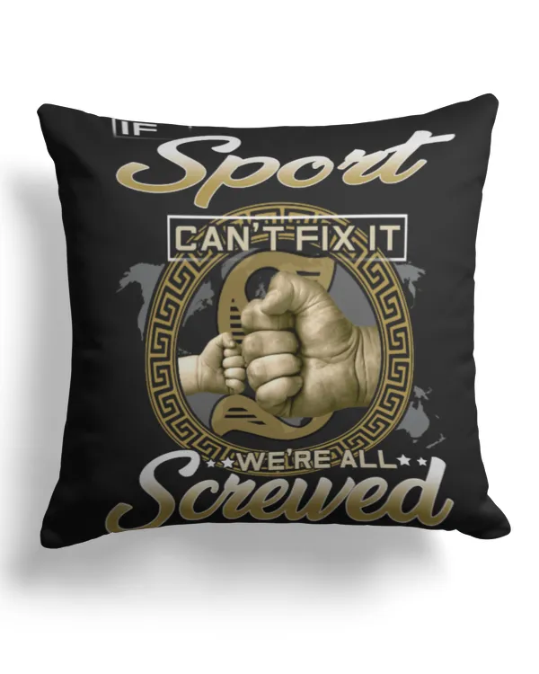 Cotton Drill Pillow (Dual Sided)