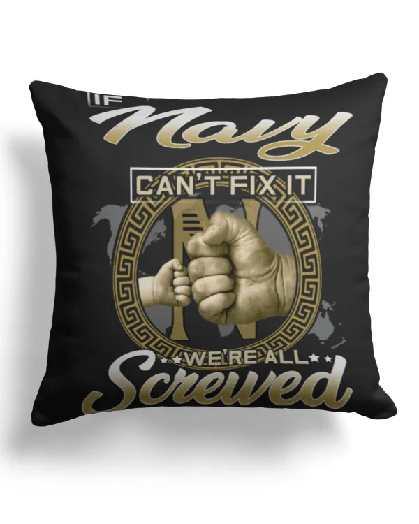 Cotton Drill Pillow (Dual Sided)