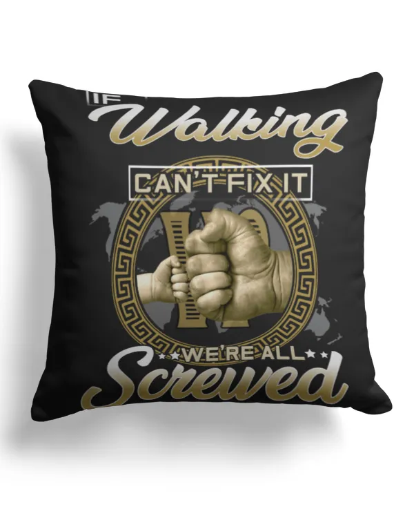 Cotton Drill Pillow (Dual Sided)