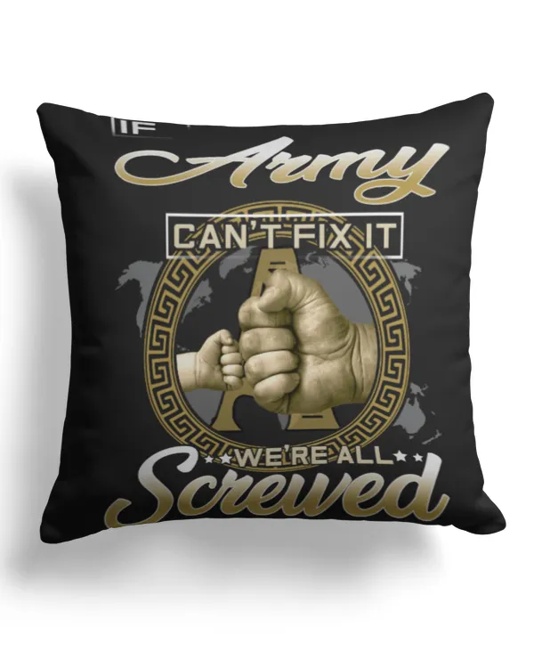 Cotton Drill Pillow (Dual Sided)