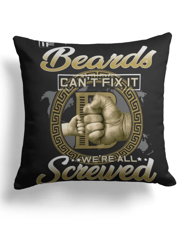 Cotton Drill Pillow (Dual Sided)