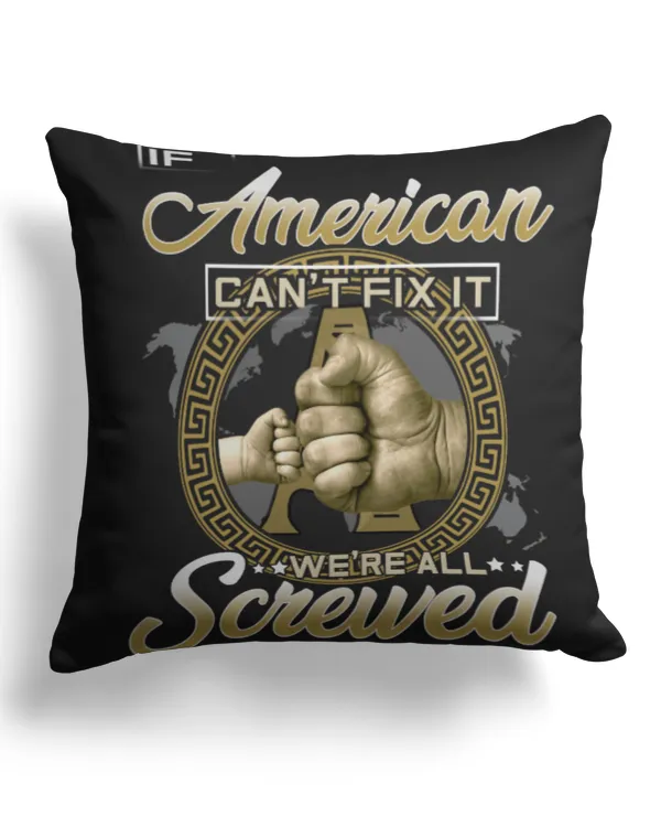 Cotton Drill Pillow (Dual Sided)
