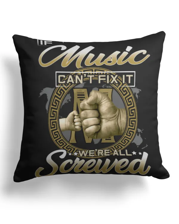Cotton Drill Pillow (Dual Sided)
