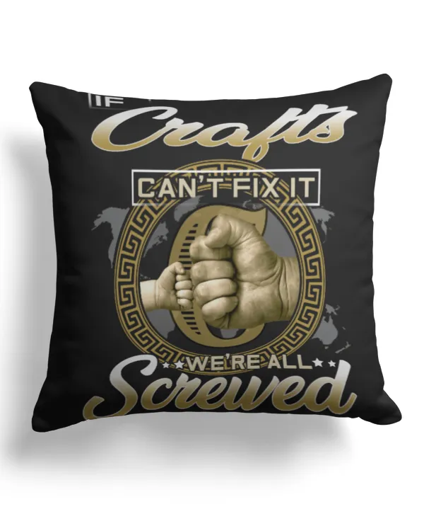 Cotton Drill Pillow (Dual Sided)