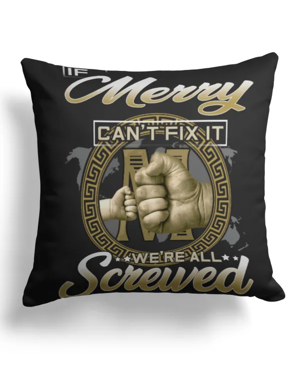 Cotton Drill Pillow (Dual Sided)