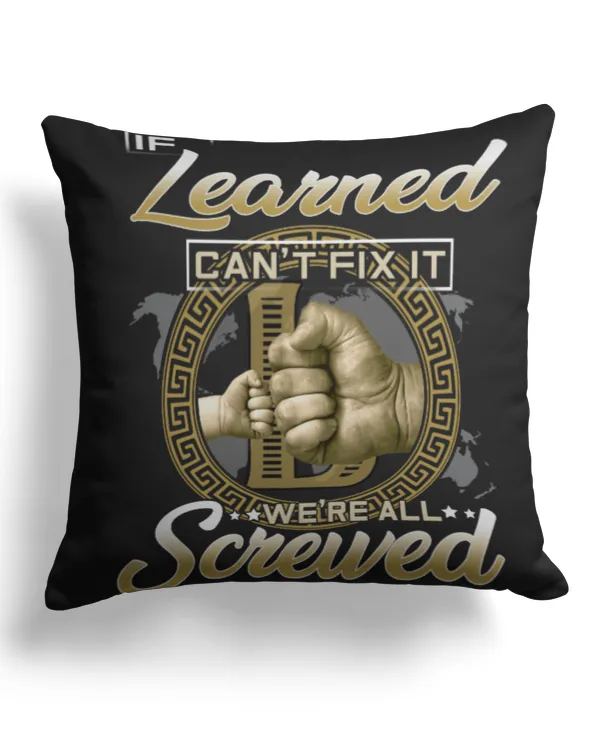 Cotton Drill Pillow (Dual Sided)