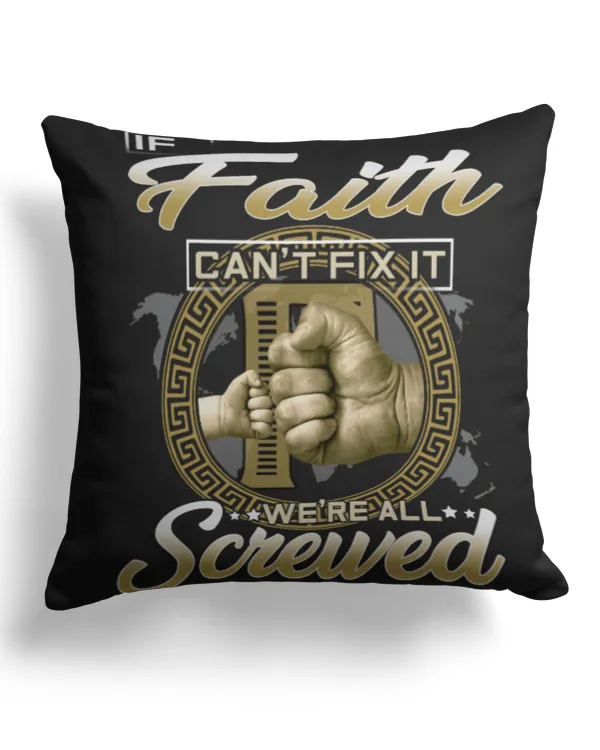 Cotton Drill Pillow (Dual Sided)