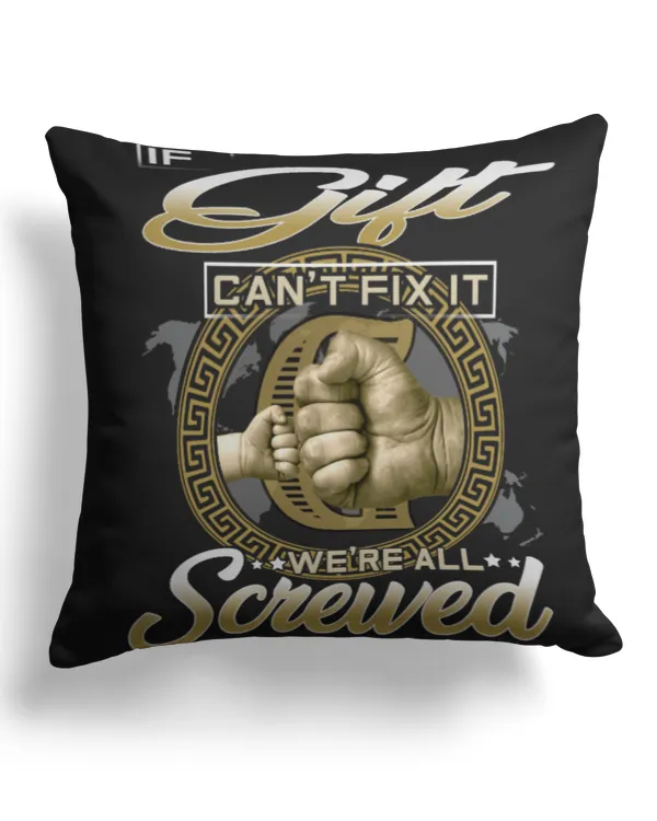 Cotton Drill Pillow (Dual Sided)