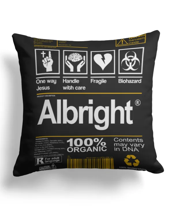 Cotton Drill Pillow (Dual Sided)