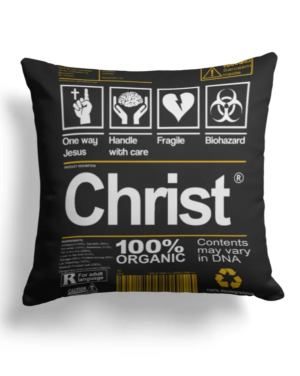 Cotton Drill Pillow (Dual Sided)