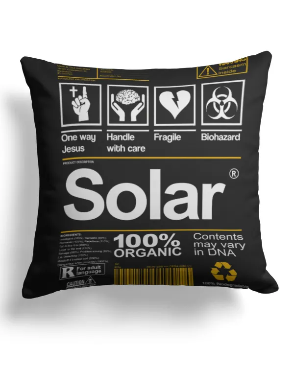 Cotton Drill Pillow (Dual Sided)