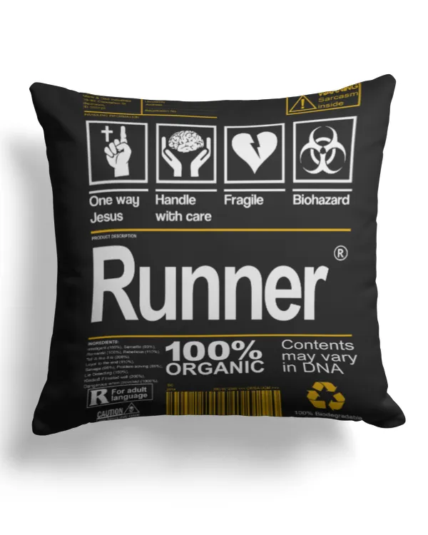 Cotton Drill Pillow (Dual Sided)