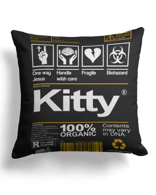 Cotton Drill Pillow (Dual Sided)