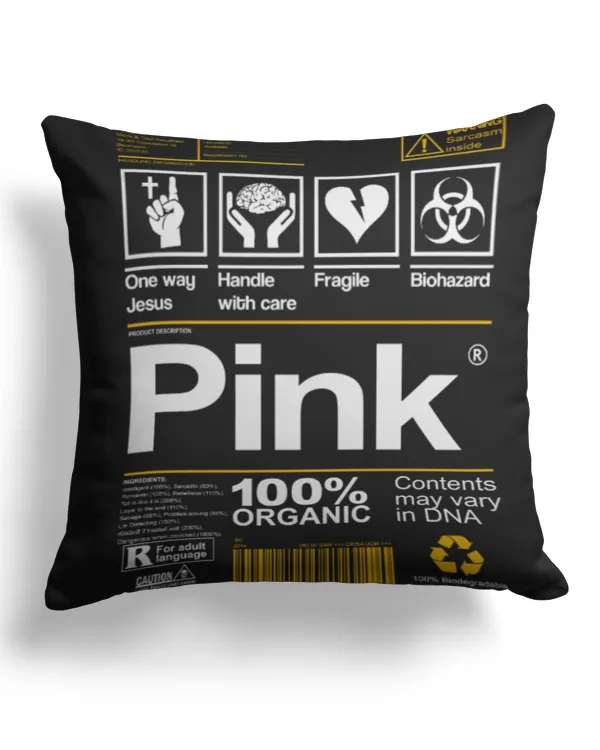 Cotton Drill Pillow (Dual Sided)