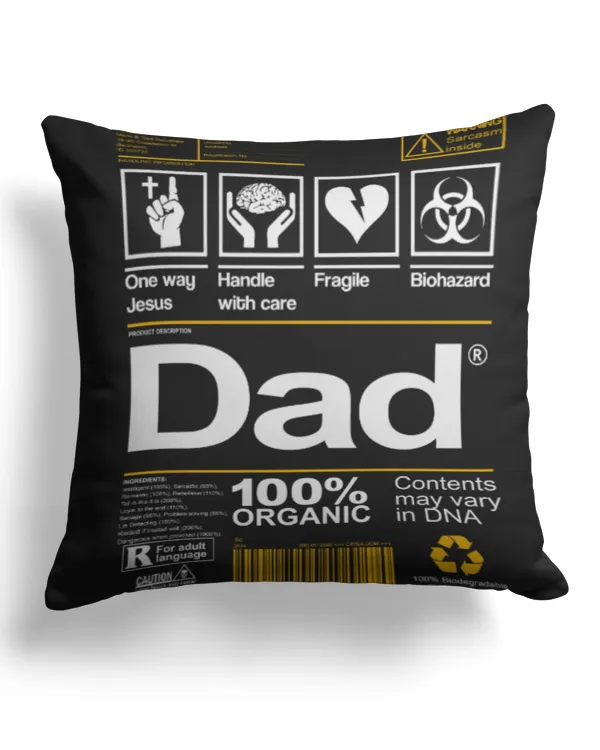 Cotton Drill Pillow (Dual Sided)