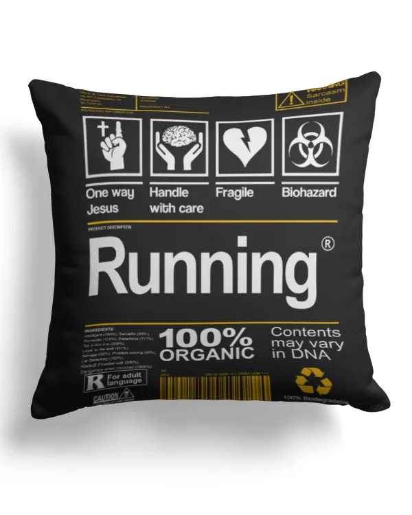 Cotton Drill Pillow (Dual Sided)