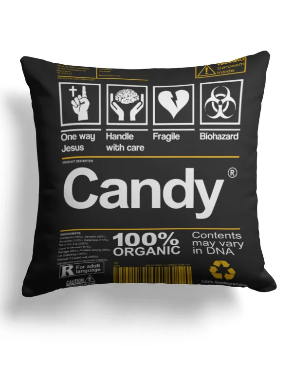 Cotton Drill Pillow (Dual Sided)