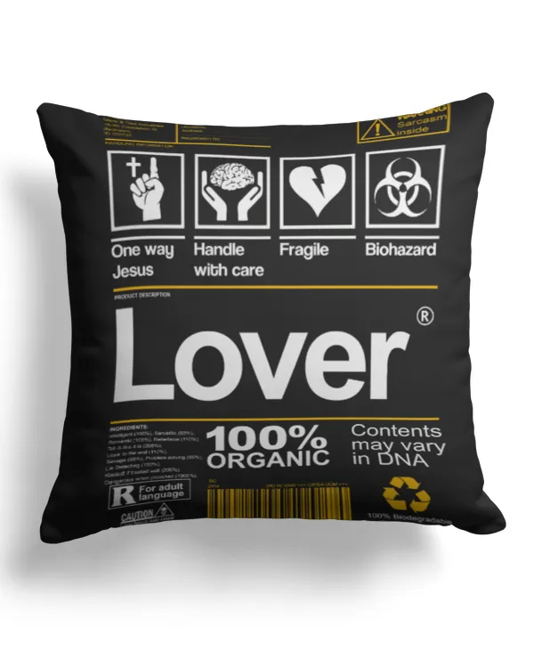 Cotton Drill Pillow (Dual Sided)