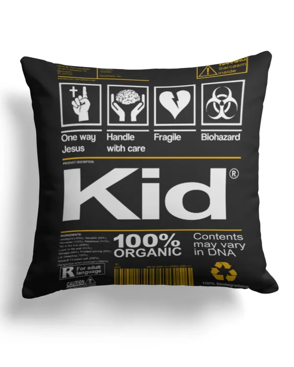 Cotton Drill Pillow (Dual Sided)