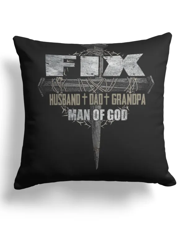 Cotton Drill Pillow (Dual Sided)