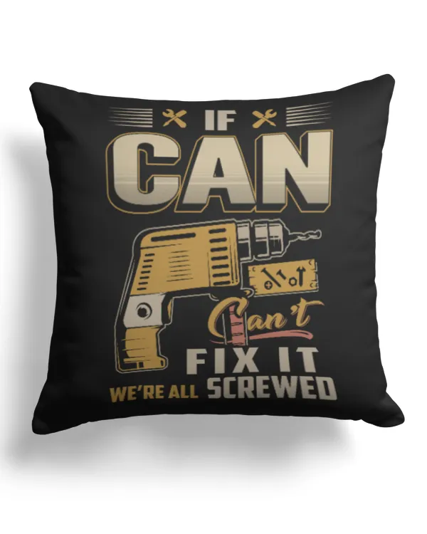 Cotton Drill Pillow (Dual Sided)