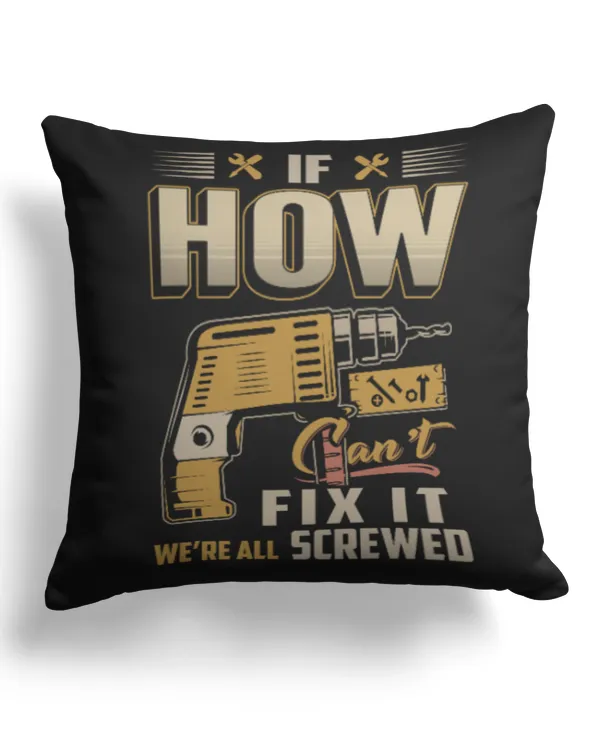 Cotton Drill Pillow (Dual Sided)