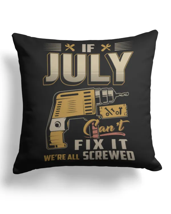 Cotton Drill Pillow (Dual Sided)