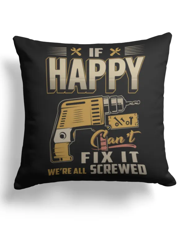 Cotton Drill Pillow (Dual Sided)