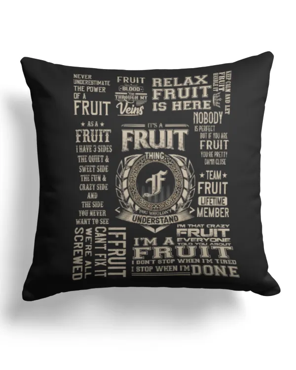 Cotton Drill Pillow (Dual Sided)