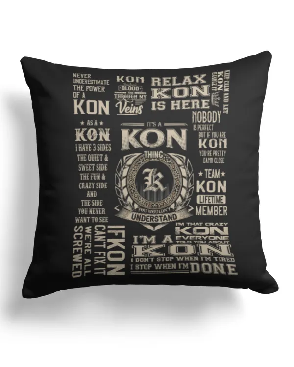 Cotton Drill Pillow (Dual Sided)