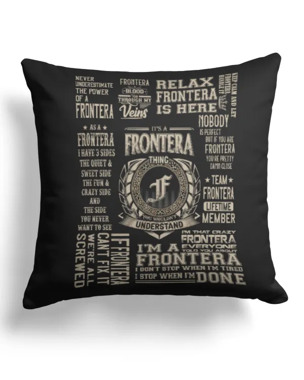 Cotton Drill Pillow (Dual Sided)