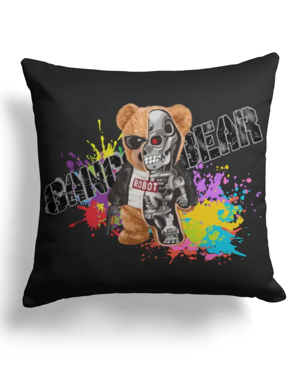 Cotton Drill Pillow (Dual Sided)