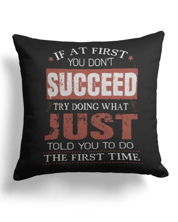 Cotton Drill Pillow (Dual Sided)